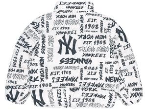 New York Yankees пуховик унисекс цвета слоновой кости Mlb, цвет Ivory