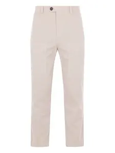 Брюки с поясными шлевками Brunello Cucinelli, бежевый