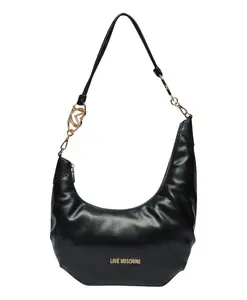 Сумка-Хобо через плечо Love Moschino, черный