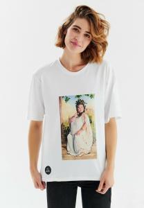 Футболка NAOKO FAT LADY, White