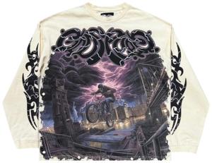 Футболка с длинными рукавами Godspeed BMX, кремовый