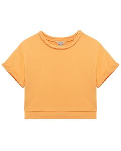 Привычная блузка с плетеными рукавами Habitual, розовый