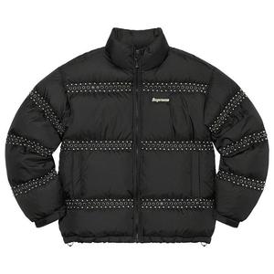 Куртка Supreme x B.B. Simon Studded Puffer Jacket, Black
