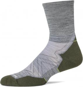 Носки Smartwool Run Targeted Cushion Mid Crew, цвет Light Gray