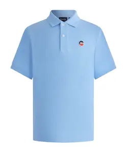 Рубашка-Поло с коротким рукавом Fusalp, синий