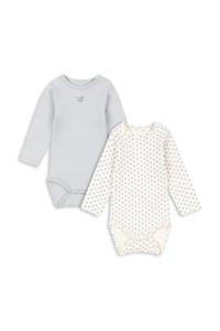 Детский боди BELLO 2 PACK LS BODY OCS Fanga Fontana, синий