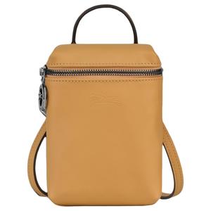 LONGCHAMP Сумка на плечо Le Pliage Xtra из коровьей кожи мини женская медово-желтая