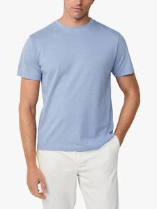 Хлопковая футболка с коротким рукавом Hackett London, Chambray Blue