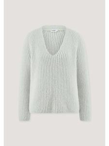 вязаный свитер небесно-голубого цвета Hessnatur