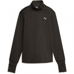 Толстовка из микрофлиса с застежкой-молнией 1/2 Puma, черный