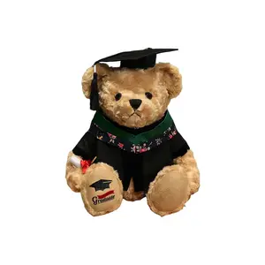 Плюшевая кукла Doctor Bear в мантии бакалавра высотой 30 см Bitter purchase