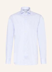 Рубашка узкого кроя Eton, голубой