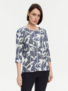 Блузка обычного кроя 11201624 Olsen, синий