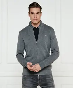 Свитер Regular fit Gant, серый