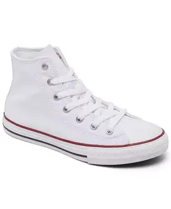 Детские кеды Chuck Taylor Hi Casual от Finish Line Converse, белый