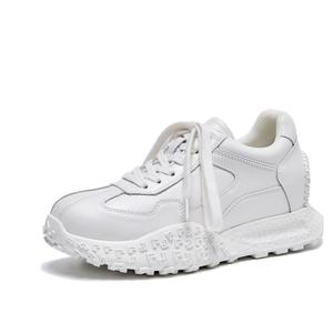 JETRAM Женские низкие повседневные туфли с амортизацией, противоскользящими и износостойкими свойствами, жемчужно-белые, цвет Pearl White