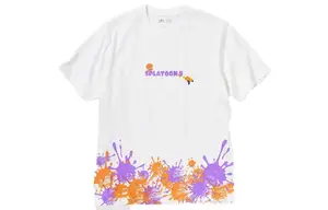 Футболка X Jet Warrior 3 Co-branded SS23 унисекс белая Uniqlo, белый