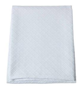 Покрывало Homescapes mit Diamant-Muster, 180x1x260 см, белый