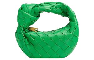 Сумка JODIE из ягненка экстра-мини женская зеленая Bottega Veneta