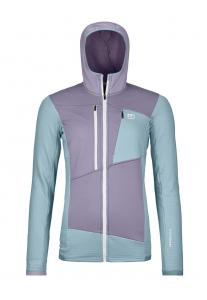 Флисовая куртка ORTOVOX FLEECE GRID HOODY, Glacier Grey/Blue-Grey