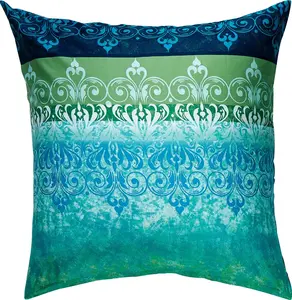 Наволочка синяя 80x80 см Erwin Müller