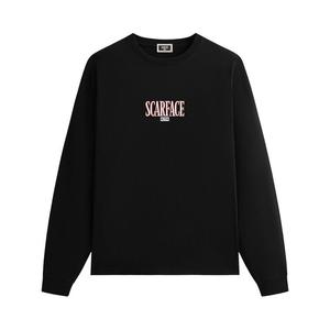 Футболка Kith For Scarface Tony Montana Long Sleeve Tee, Black