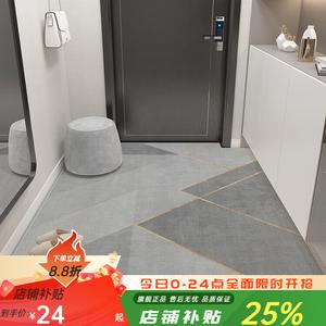 Budis Ковер 100х160 см для прихожей/ванной с геометрическим дизайном, абсорбирующий, нескользящий