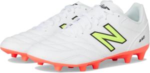 Футбольные бутсы New Balance 442 Academy Fg V2 для мужчин, White/Energy Red/Hi-Lite