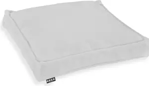 Подушка для сиденья HOCK Classic Uni Outdoor - 50x50x5 см, подушка для стула на открытом воздухе - водонепроницаемая, белая