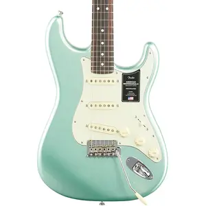 Электрогитара Fender American Professional II Stratocaster (с кейсом), Mystic Surf Green