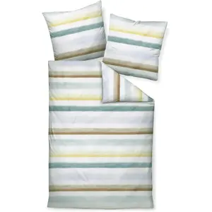 Постельное белье Janine «моменты98113 06», на молнии, цвет smaragdgrün flieder