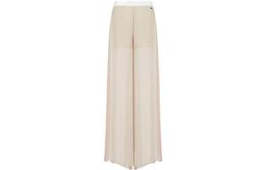 Armani Exchange Женские прямые брюки AE бежевого цвета