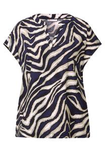 Блуза STREET ONE, темно-синий