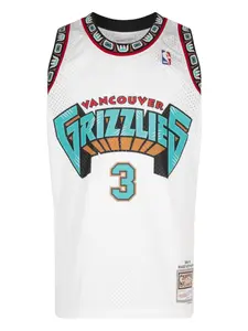 Топ 98 Grizzlies Shareef Abdur-Rahim Swingman Home из коллаборации с NBA Mitchell & Ness, белый