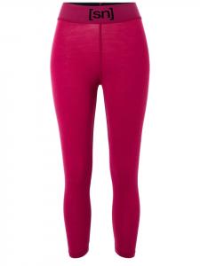 Super.natural Трусики из мериносовой шерсти W TUNDRA175, облегающие, длина 3/4, серые