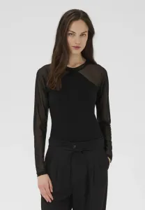 Топ kbdafne с длинными рукавами и воротником мандарина Karen By Simonsen, Meteorite