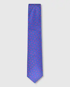 Мужской шелковый галстук Miguel Bellido, синий