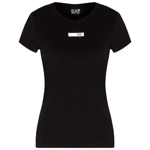 Футболка с коротким рукавом EA7 EMPORIO ARMANI Natural Ventus 7, черный