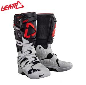 LEATT Внедорожные мотоциклетные ботинки для трека и леса, модель forest road 55 competition с подвижной осью, мужские и женские, противоскользящие, цвет orange 4.5 forge, модель eduro, размер 43