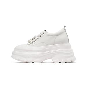 Легкие дышащие низкие повседневные туфли, увеличивающие рост, женские CARDANRO, Black