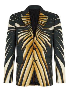 Полосатый блейзер Roberto Cavalli, золотой