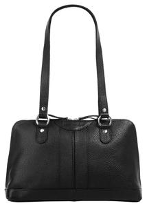 Сумка через плечо, натуральная кожа BETTY BARCLAY, черный