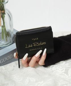 Женский кошелек Lee с застежкой-молнией и трехсекционным креплением из искусственной кожи