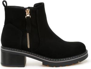 Ботинки London Rag Tigris из микрофибры на молнии, Black