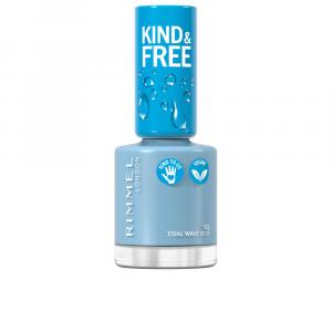 Лак для ногтей Kind & free nail polish Rimmel london, 8 мл, 152-tidal wave blue