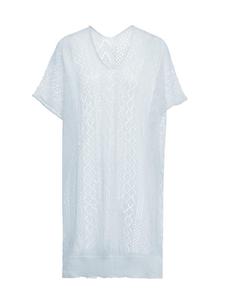 Свитер-жилет ISHA, цвет hellblau melange