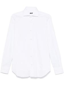 Рубашка на пуговицах Barba, белый