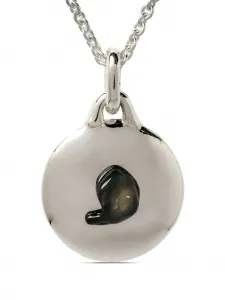 Колье Disk с подвеской Parts Of Four, серебристый