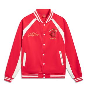 Li Ning Rijin Doujin Collection Бейсбольная куртка мужская Li-Ning, vermilion