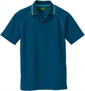 Футболка-поло AITOZ #AZ-50005 с коротким рукавом, антистатическая (унисекс), синий